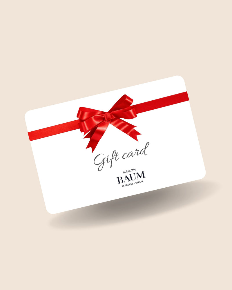 Chèque-cadeau-Gift Cards-100€-Maison Baum
